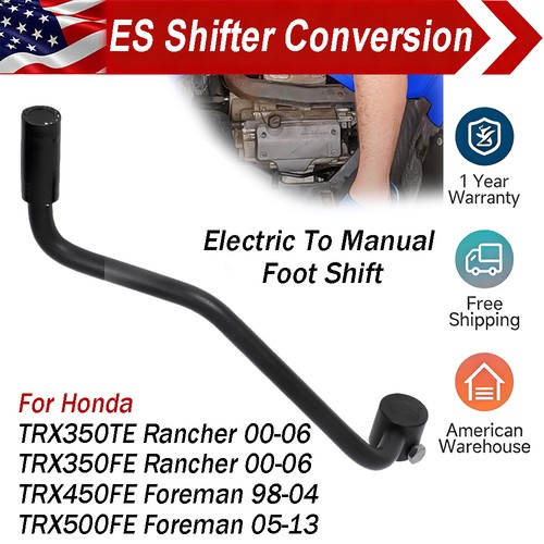 Manual foot shifter conversion - manual,