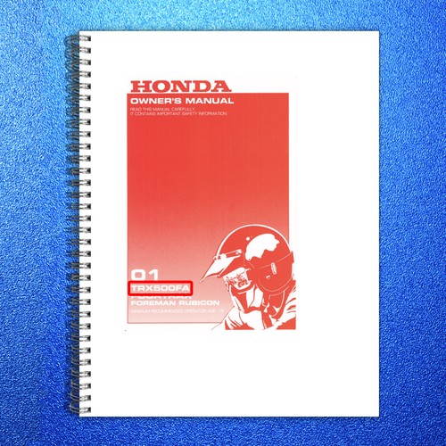 Honda trx500fa fourtrax - honda,